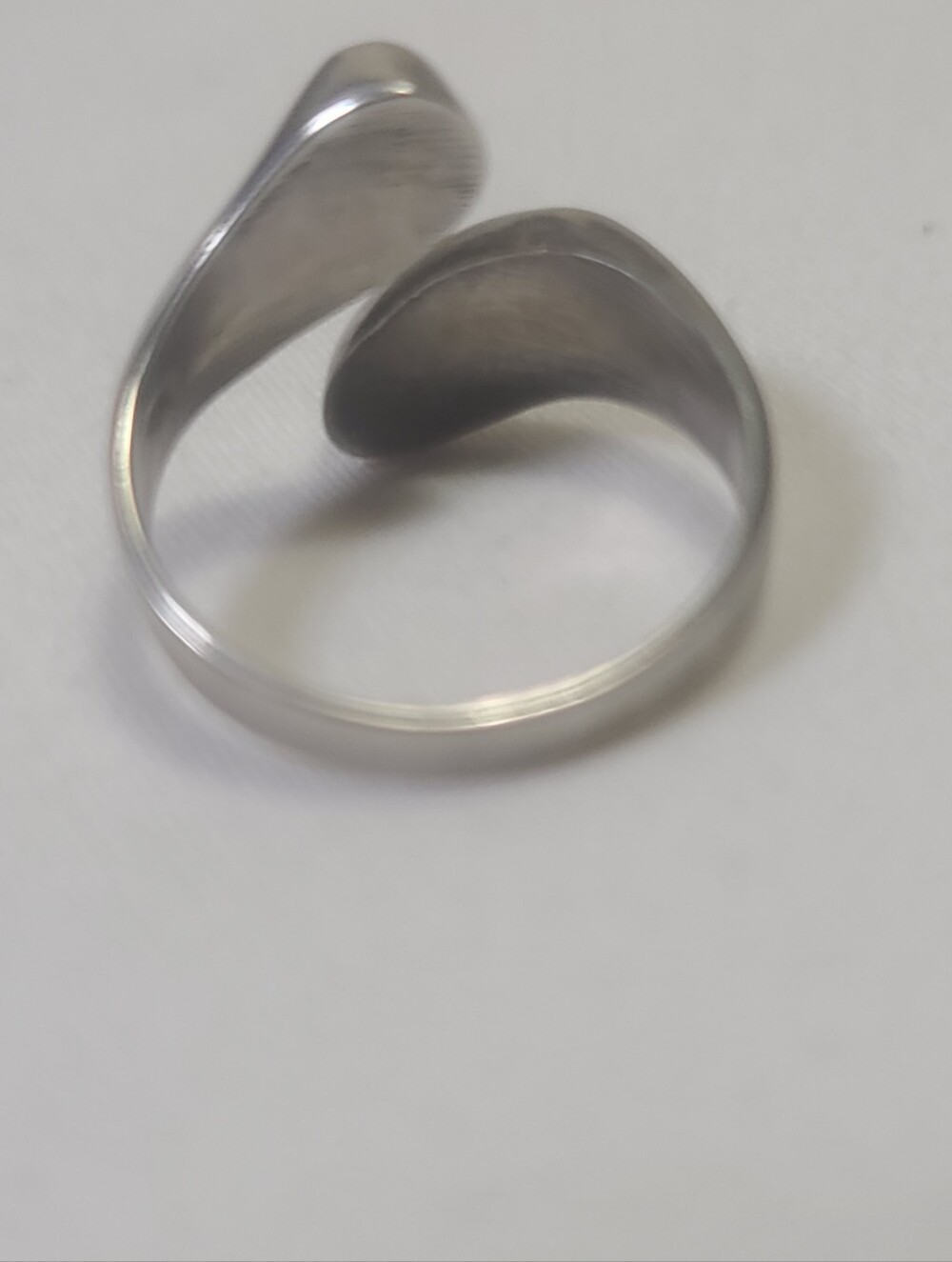 Mexico Sterling Silver 925 Opal Adjustable Ring Size 8.5 - Picture 4 of 8